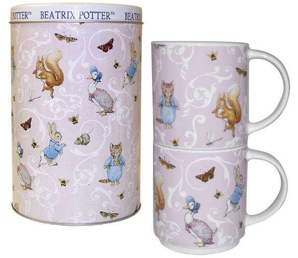 Mug in a Tin set of 2